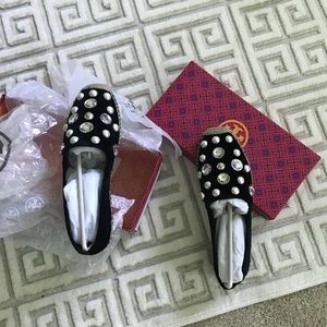 Tory Burch Vail espadrilles-velvet/leather